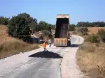 Akçapınar Mahallesi Yolunda Asfalt Yama Çalışması: