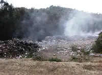 Çöplükten Yükselen Dumanlar Korku Salıyor