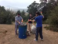 Karagöl Yaylası'nda TA-Hi-Der'den Tabiat Vurgusu