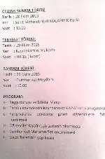 Kaymakamlık Bayram Programını Açıkladı