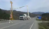 Taraklı-Geyve Karayolunda Çöken Yol’da Bakım