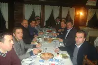 Ünlü ve Öztürk için Veda Yemeği