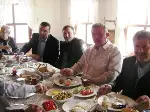 Özkaraman Muhtarları Kahvaltıda Ağırladı