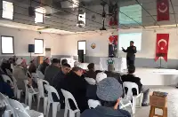 TARAKLI ‘DA ÇİFTÇİLERE GÜBRE, İLAÇ VE YEM KULLANIMI HAKKINDA BİLGİLENDİRME 