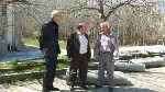 ÖZKARAMAN KANALİZASYON ÇALIŞMALARINI İNCELEDİ: