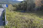 Otomobil Şarampole Uçtu : 4 Yaralı