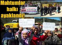 Mahdumlar Mahallesi'nde HES protestosu