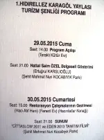 1.HIDIRELLEZ KARAGÖL YAYLASI TURİZM ŞENLİĞİ