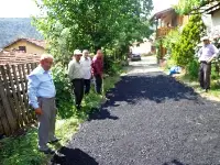 Taraklı’da Mahdumlar Mahallesi’n de Asfalt Çalışması