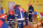 ANAOKULU ÖĞRENCİLERİNE YANGIN TATBİKATI