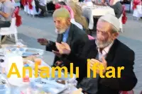 Gazi ve Şehit Yakınları ile Yaşlı ve Yalnız yaşayan Vatandaşlara İftar