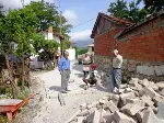 İçdedeler Mahallesi’n de Kilitli Parke Çalışması