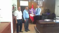 Gündüz Tavukçuluk'dan Kaymakama Ziyaret