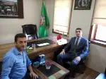 Kaymakam Kaya İade-i Ziyaretlerini Sürdürüyor