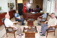 KENT KONSEYİ YÖNETİMİNDEN KAYMAKAMA ZİYARET