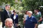 Geyve Kaymakamlığı’na da Vekalet Eden Muhammet Kaya Kore Gazisinin Cenaze Törenine Katıldı