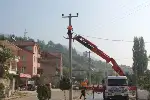 SEDAŞ Aydınlatma Direklerini Yol Kenarına Alıyor