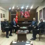 Eski Bakan Ali Talip Özdemir’den Kaymakam Kaya’ya Ziyaret