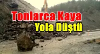 Taraklı Geyve Yolunda Heyelan