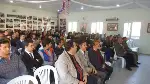  OKUL MÜDÜRLERİ VE ÖĞRETMENLERLE TOPLANTI