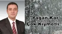 Kar Yağışı Faydalı Oldu