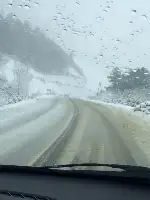 Yağmur sonrasında kar yağışı etkili oluyor