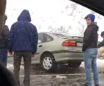 Yağmur sonrasında kar yağışı etkili oluyor