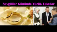 14 ŞUBAT SEVGİLİLER GÜNÜNDE EVLİLİĞE İLK ADIMI ATTILAR