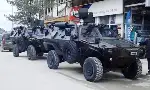Zırhlı Araçlar Taraklı Sokaklarında