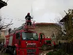 Gerişler Köyünde Yangın