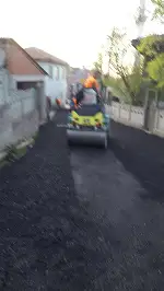 Duman Mahallesi'n de Asfalt Çalışmaları