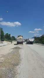 Yağmur Asfalt Çalışmalarına Müsaade Etmiyor