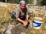 Gezgin kalaycı ustası Taraklı'da