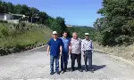 TARİHİ İPEK YOLUNDA ASFALTLAMA ÇALIŞMALARI YAPILDI.