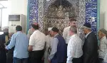 Aşağı Camii’de Bayramlaşma