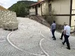 Özkaraman Tamamlanan Parke Çalışmalarını İnceledi