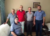 Gazeteci Girgin'e Ziyaret