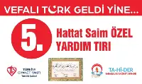 5 TIR'lık Yardım Konvoyu Dua Programı İle Yola Çıkacak