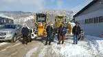 KAR İLE MÜCADELE EKİBİ GECE GÜNDÜZ ÇALIŞIYOR