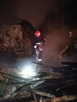 Yenidoğan Mahallesi’n de Yangın