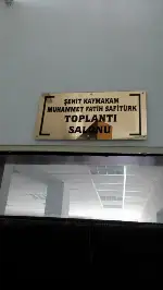 İsmi Toplantı Salonu'na Verildi
