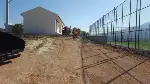 Yeni Futbol Sahası Çevresinde Asfalt Çalışması