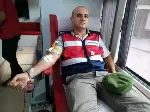 TARAKLI JANDARMASININ KANLARI HAYAT KURTARACAK