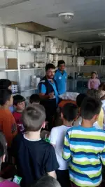 Öğrenciler Kepçe Operatörlüğü Mesleğini Tanıdılar