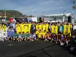 TARAKLI FUTBOL SAHASI TÖRENLE HİZMETE GİRDİ: