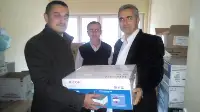 TARAKLI İLÇE MİLLİ EĞİTİM MÜDÜRLÜĞÜ OKULLARA YAZICI DAĞITTI.