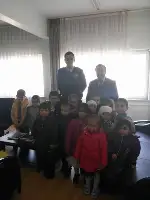 Kur'an Kursu Öğrencilerinden Kandil ziyareti