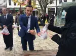 Kaymakam Kandil Simidi Dağıtarak Kandil Kutladı