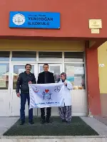 YENİDOĞAN İLKOKLU VE ORTAOKULU'NA BEYAZ BAYRAK