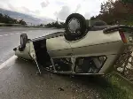 Otomobil Takla attı